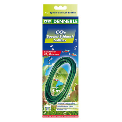 Dennerle Softflex CO2 трубка, зеленая 5 метров