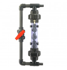 Проточный реактор Со2 с колбой и байпасом