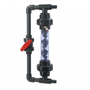 Проточный реактор Со2 с колбой и байпасом