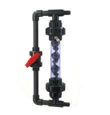 Проточный реактор Со2 с колбой и байпасом