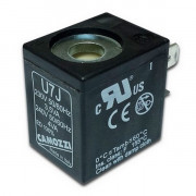Электромагнитная катушка U7J Camozzi в комплекте с разъемом и шнуром электропитания