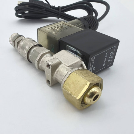 Электромагнитный клапан в сборе с быстросъемным подключением и блоком питания