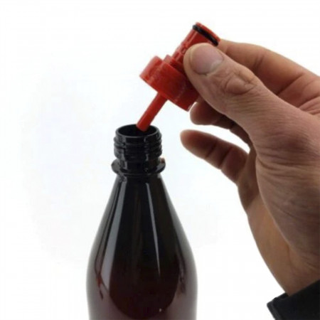 Крышка для газирования напитков в ПЭТ бутылке (пластиковая) 1 шт