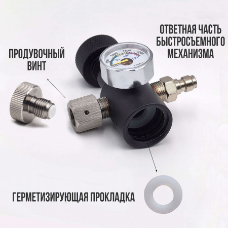 Комплект для перезаправки баллонов Sodastream