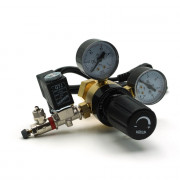 Редуктор УР6-6 mini (KRASS) в сборе с электромагнитным клапаном и регулятором тонкой настройки Сamozzi