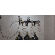 Рампа разрядная комплектная для подключения баллонов Рампа разрядная комплектная для подключения баллонов