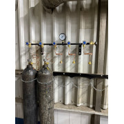 Рампа разрядная комплектная для подключения баллонов