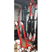 Проточный реактор Со2 с колбой и байпасом