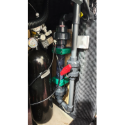 Проточный реактор Со2 с колбой и байпасом