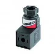 Электромагнитная катушка U7J Camozzi в комплекте с разъемом и шнуром электропитания