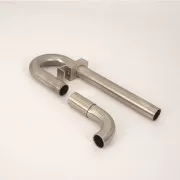 Трубка возврата воды из нержавеющей стали М1 Lily pipe, 13 мм